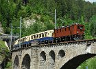 2019.06.10 RhB Ge 4-6 353 Bahnfest Bergün mit Pullmannwagen (2)